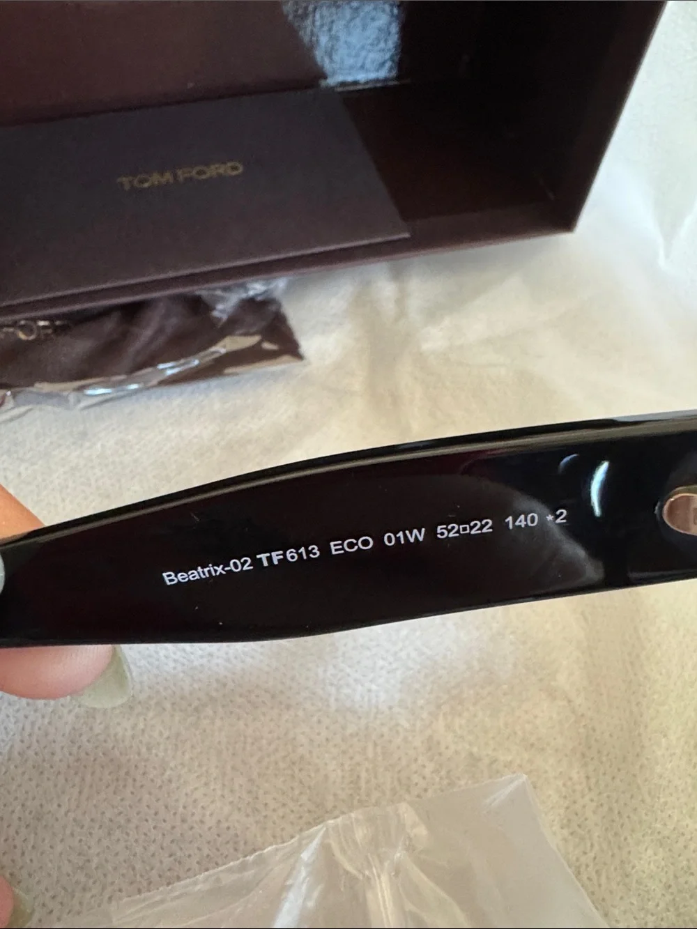 Tom Ford Black Sunglasses with Gradient Gray Lenses